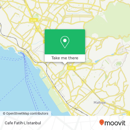 Cafe Fatih-i map