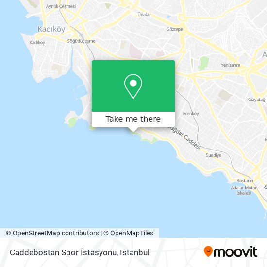 Caddebostan Spor İstasyonu map