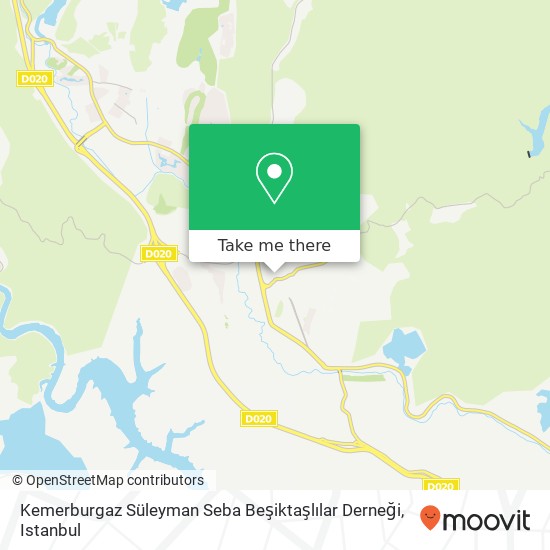 Kemerburgaz Süleyman Seba Beşiktaşlılar Derneği map