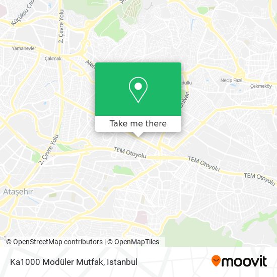 Ka1000 Modüler Mutfak map