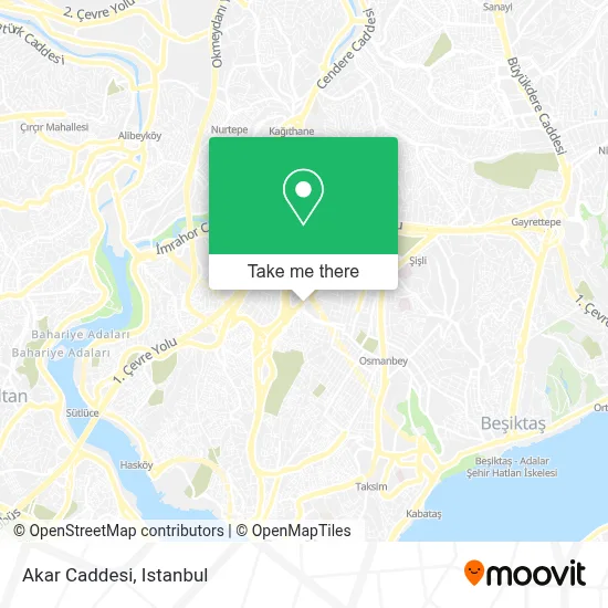 Akar Caddesi map