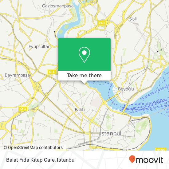 Balat Fida Kitap Cafe map