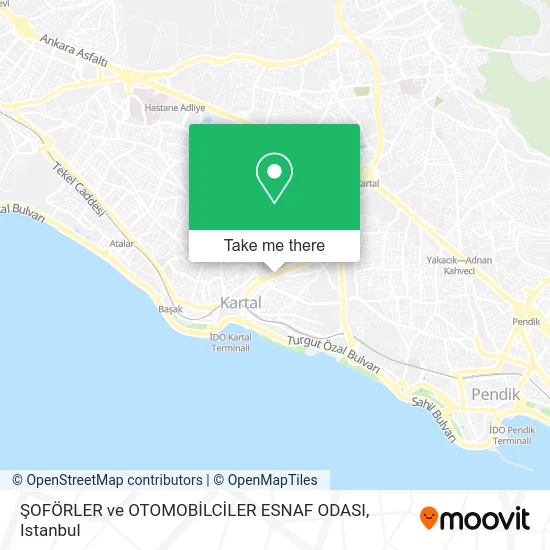 ŞOFÖRLER ve OTOMOBİLCİLER ESNAF ODASI map