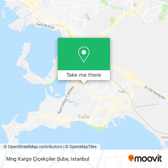 Mng Kargo Çiçekçiler Şube map