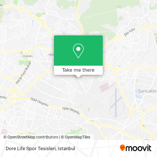 Dore Life Spor Tesisleri map