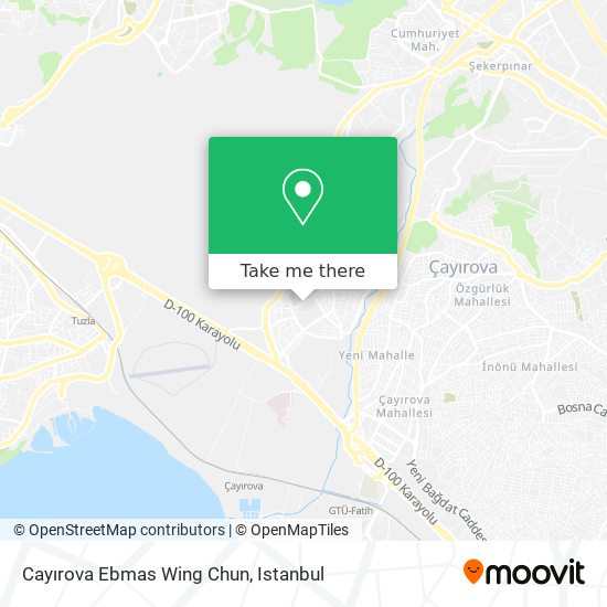 Cayırova Ebmas Wing Chun map