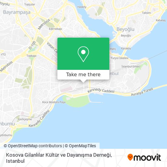 Kosova Gilanlılar Kültür ve Dayanışma Derneği map