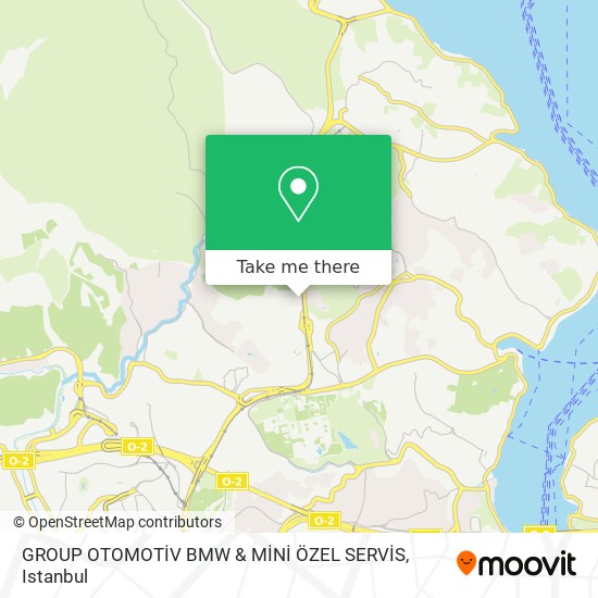 GROUP OTOMOTİV BMW & MİNİ ÖZEL SERVİS map