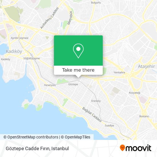 Göztepe Cadde Fırın map