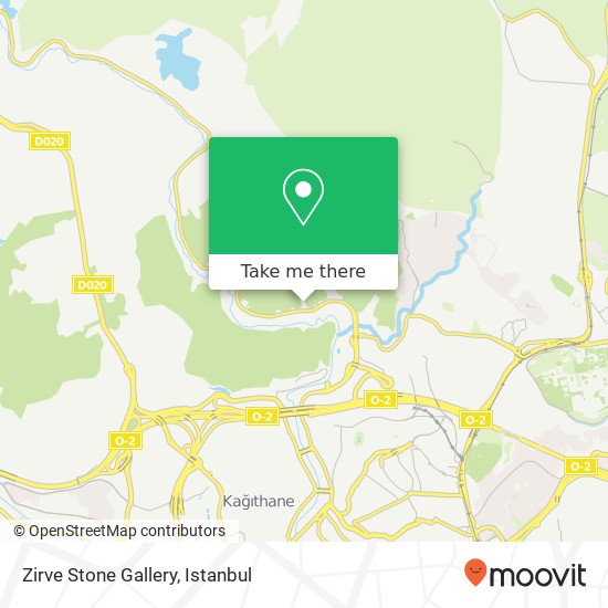 Zirve Stone Gallery map