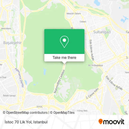 İstoc 70 Lik  Yol map