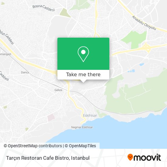 Tarçın Restoran Cafe Bistro map