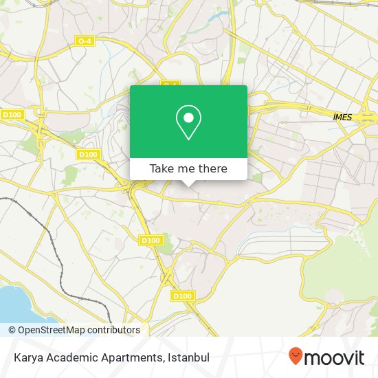 Karya Academic Apartments map