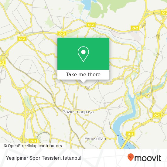 Yeşilpınar Spor Tesisleri map