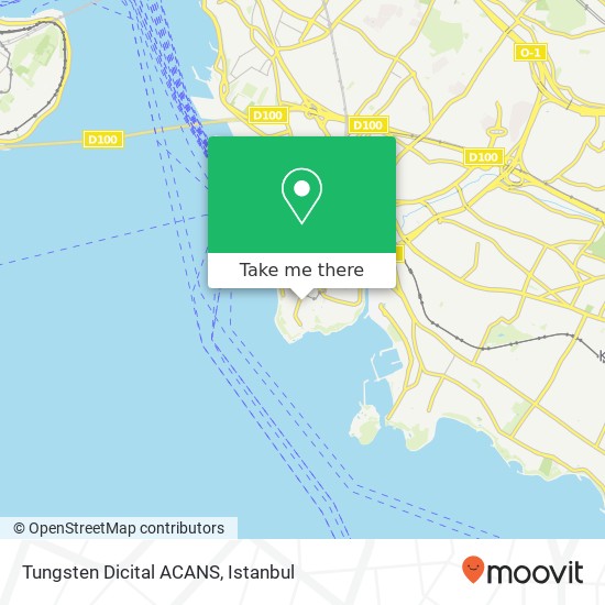 Tungsten Dicital ACANS map