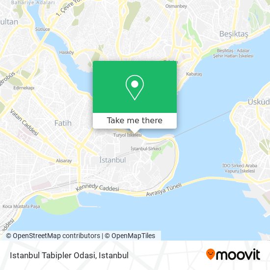 Istanbul Tabipler Odasi map