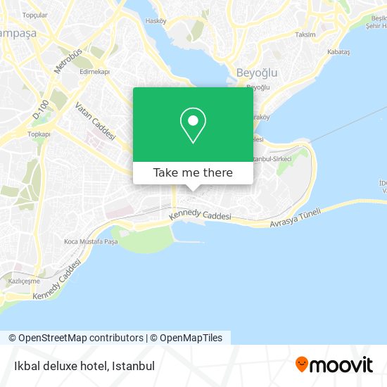 Ikbal deluxe hotel map