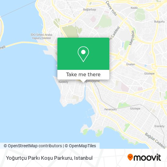 Yoğurtçu Parkı Koşu Parkuru map