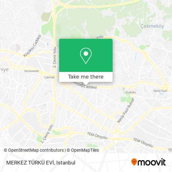 MERKEZ TÜRKÜ EVİ map