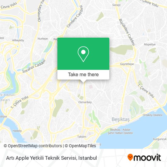 Artı Apple Yetkili Teknik Servisi map