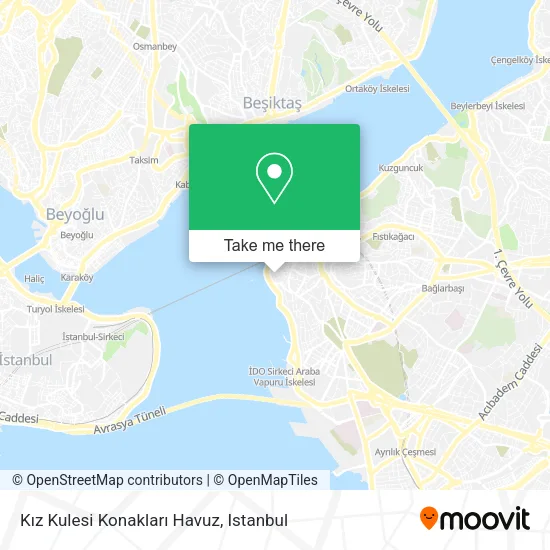 Kız Kulesi Konakları Havuz map