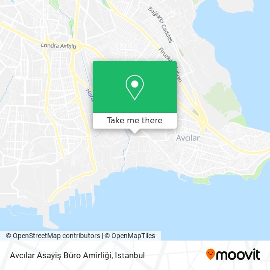 Avcılar Asayiş Büro Amirliği map
