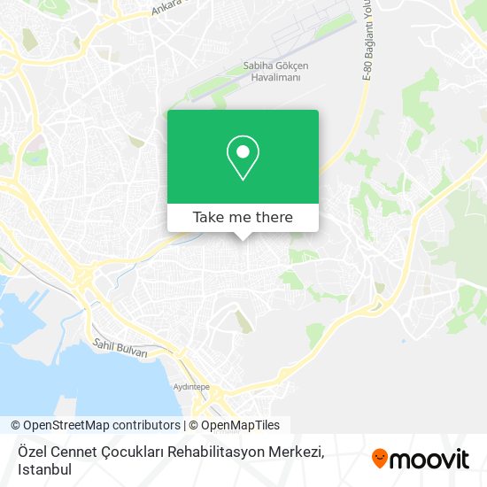Özel Cennet Çocukları Rehabilitasyon Merkezi map