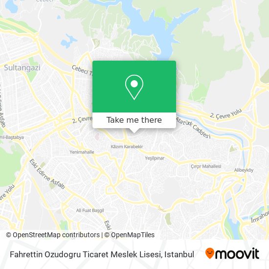 Fahrettin Ozudogru Ticaret Meslek Lisesi map