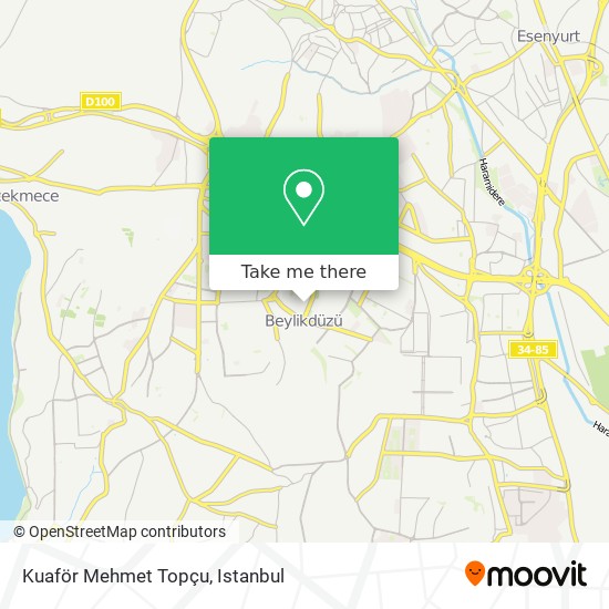 Kuaför Mehmet Topçu map