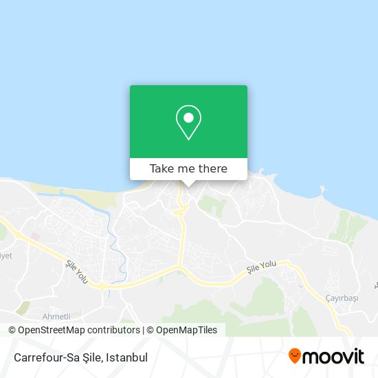 Carrefour-Sa Şile map