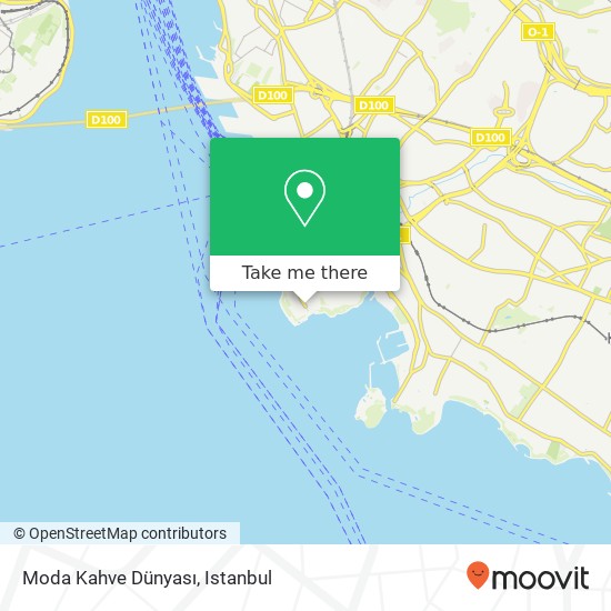 Moda Kahve Dünyası map