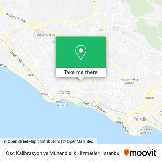 Osc Kalibrasyon ve Mühendislik Hİzmetleri map