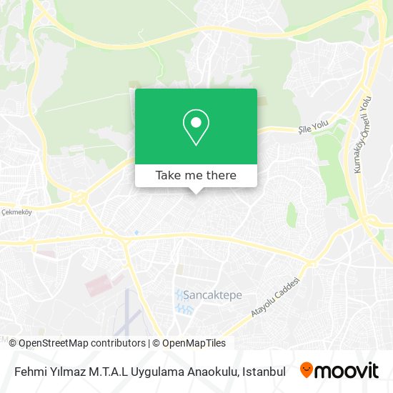 Fehmi Yılmaz M.T.A.L Uygulama Anaokulu map