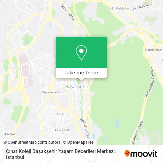 Çınar Koleji Başakşehir Yaşam Becerileri Merkezi map