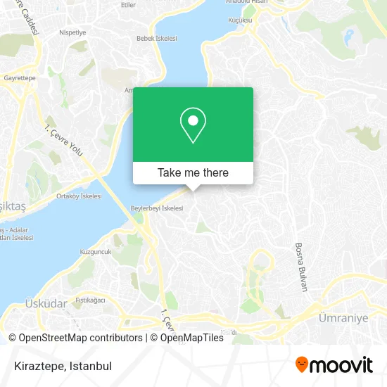 Kiraztepe map