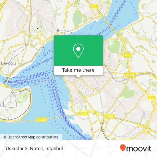 Üsküdar 2. Noteri map