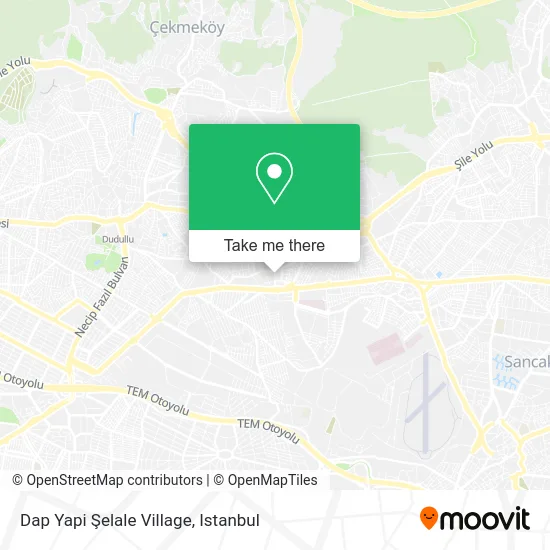 Dap Yapi Şelale Village map