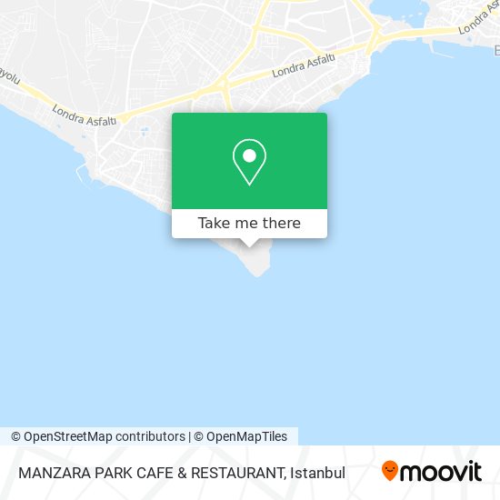MANZARA PARK CAFE & RESTAURANT map