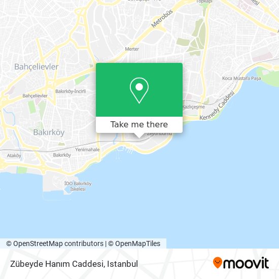 Zübeyde Hanım Caddesi map