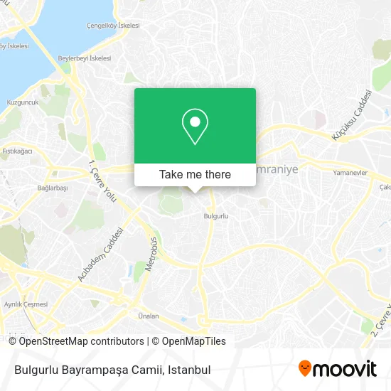 Bulgurlu Bayrampaşa Camii map