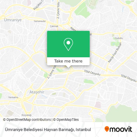 Ümraniye Belediyesi Hayvan Barınağı map