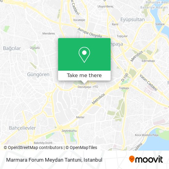 Marmara Forum Meydan Tantuni map