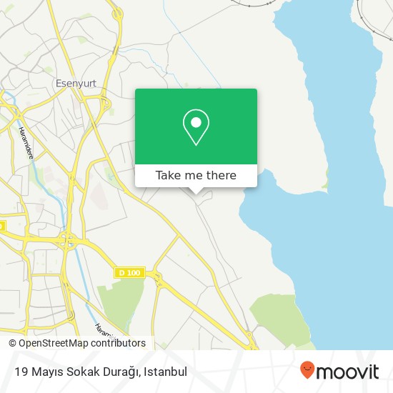 19 Mayıs Sokak Durağı map