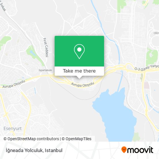 İğneada Yolculuk map