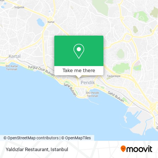 Yaldızlar Restaurant map