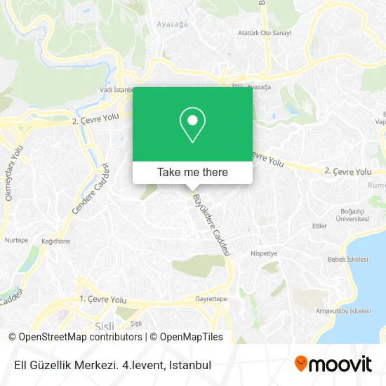 Ell Güzellik Merkezi. 4.levent map