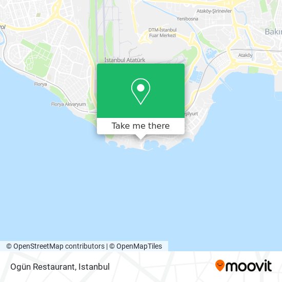 Ogün Restaurant map