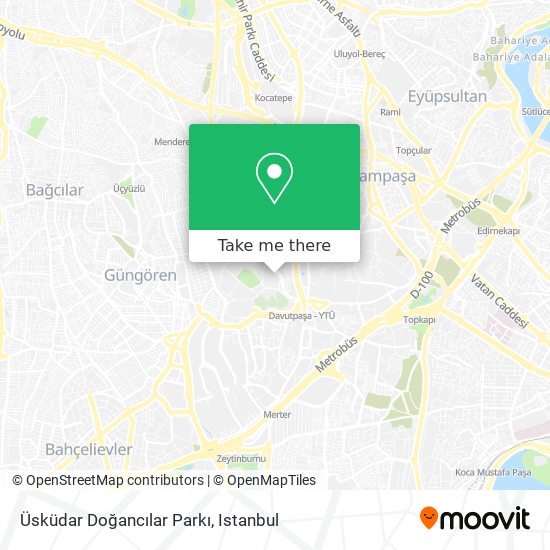 Üsküdar Doğancılar Parkı map