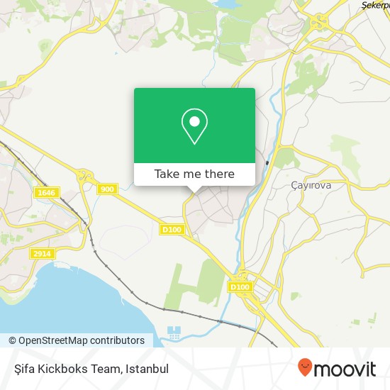 Şifa Kickboks Team map