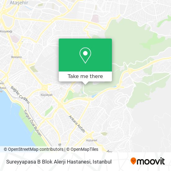 Sureyyapasa B Blok Alerji Hastanesi map